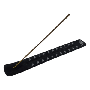 Incense stand Elephant wooden black (26x4x1 cm) 33874SC