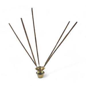 Bronze incense stand (3.4x3.5x6 cm) 35220B