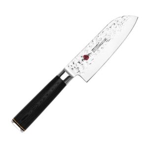 Сантоку нож ELEGANCE 13 см (X50CrMoV15 сталь) Fissman FS2472