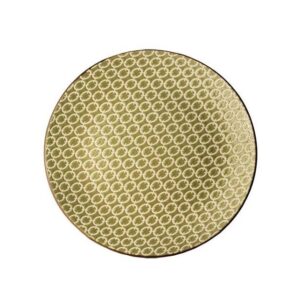 Тарілка десертна 19,5 см LOSK Papercut Oliva L0470-3B-012-S1
