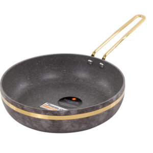 Frying pan 26x6 cm Royal Stone Sandstone Gold Brioni 764-042