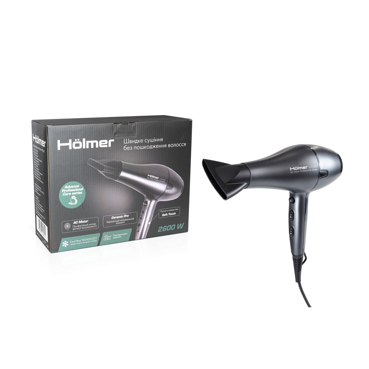 Hairdryer Holmer HHD-261 PRO - Image 2