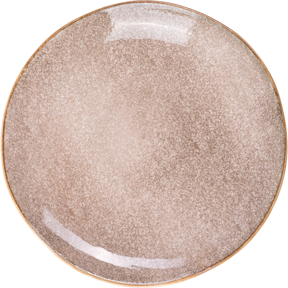 Dessert plate Krauff Grey Ferns L.Glinska 21 cm 24-319-007