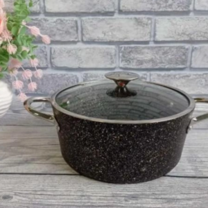 Каструля з кришкою 4,9 л/26 см OMS 3116-26-4,9л-Black