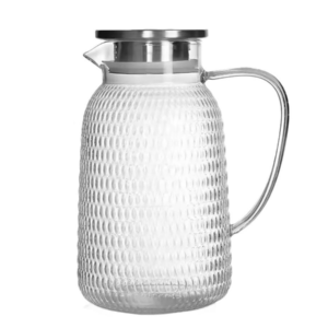 Edenberg glass jug with lid 1.5 litre EB-19586