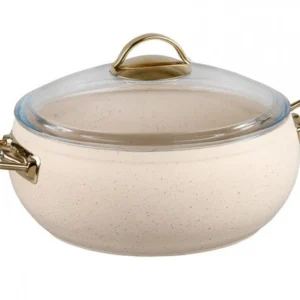 Каструля 3 л (22 х 10 см) OMS Collection OMS 3141-IND-22-3,0л-Ivory