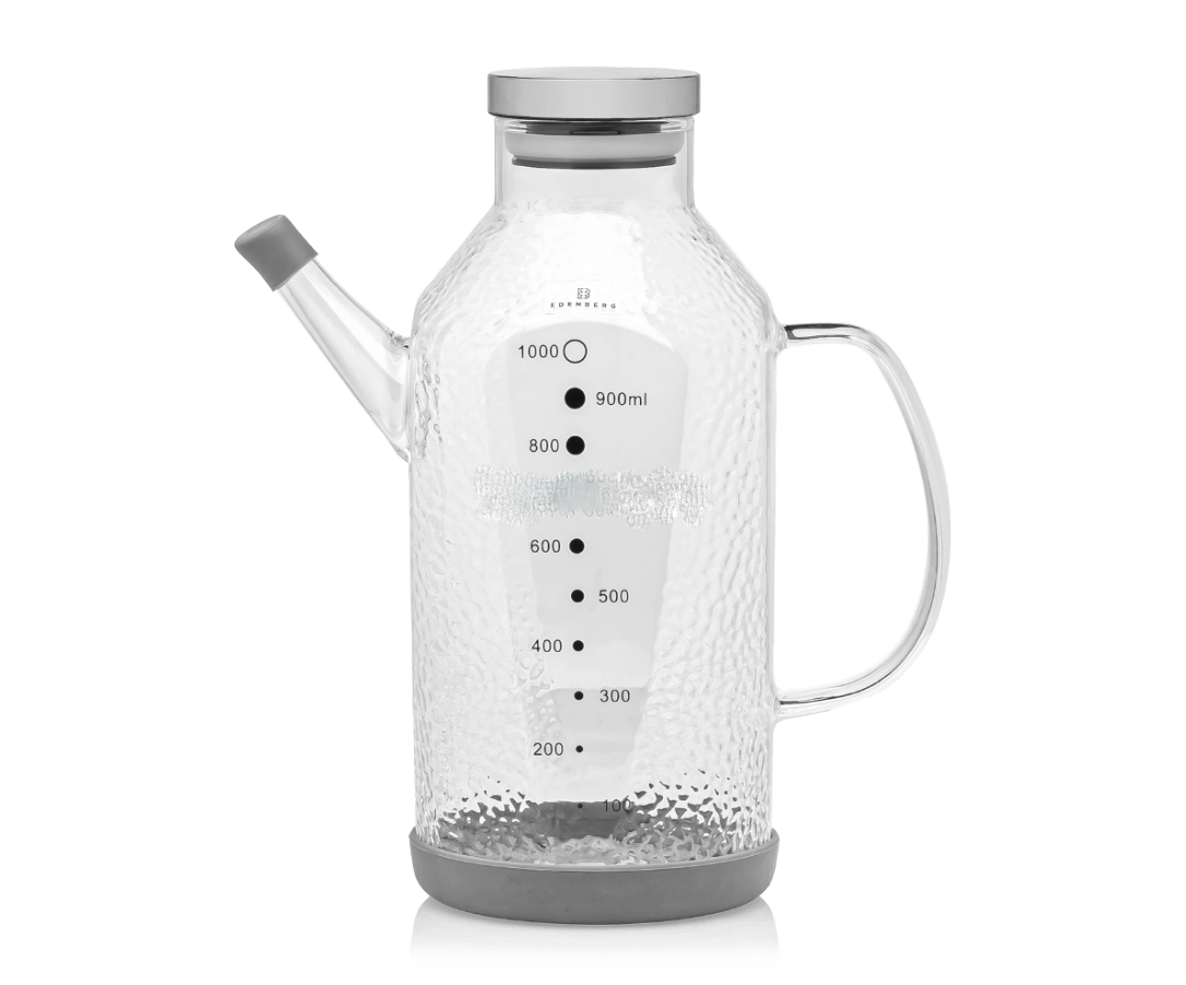 Edenberg oil and vinegar bottle with lid 1 litre EB-19723