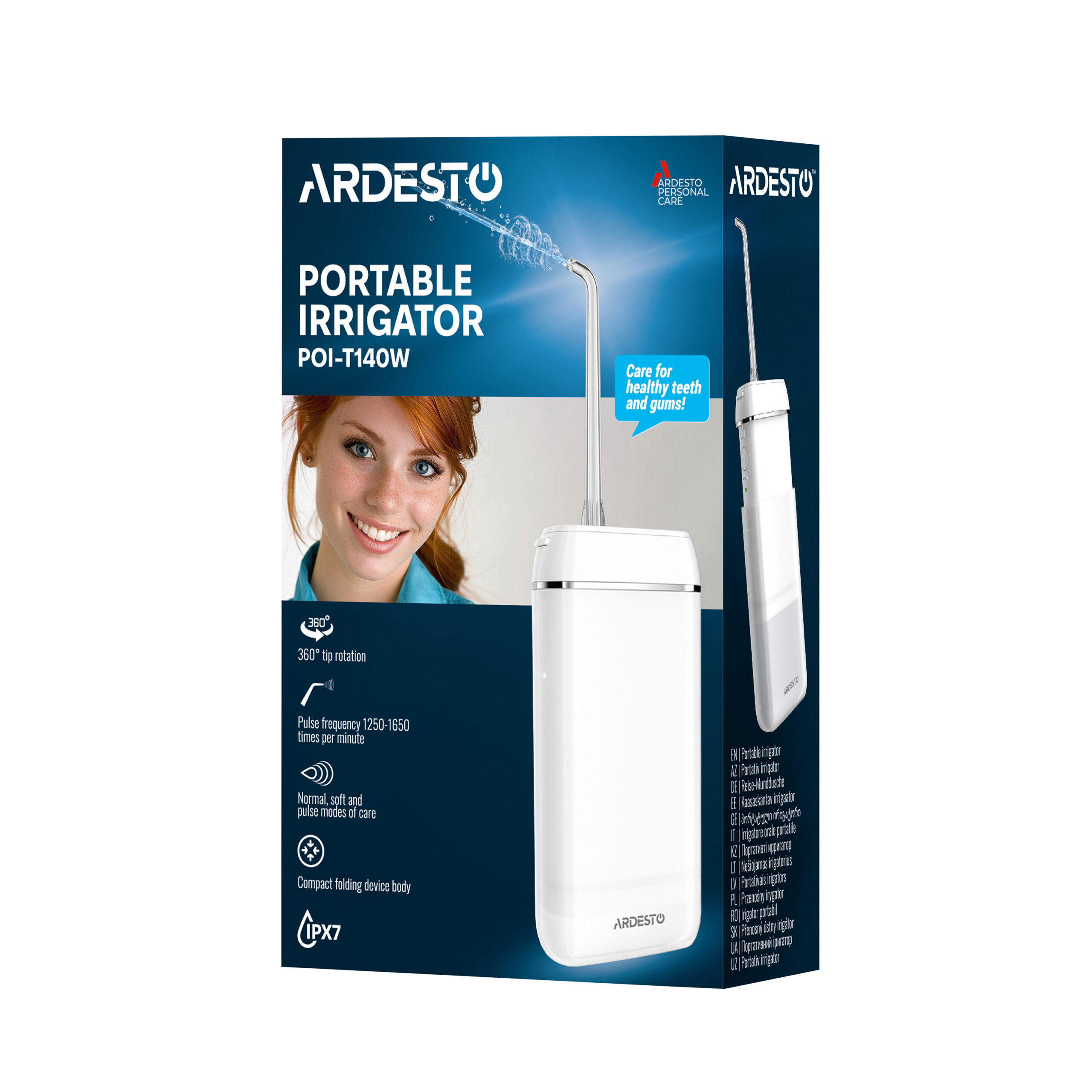 Іригатор дорожній портативний Ardesto POI-T140W - Зображення 8