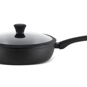 Diamond non-stick frying pan with lid 26x7 cm Benson BN-449