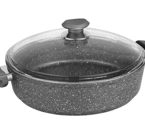 Сотейник 4,2 л (28 х 8 см) с а/п покрытием OMS 3310-28-4,2л-Grey