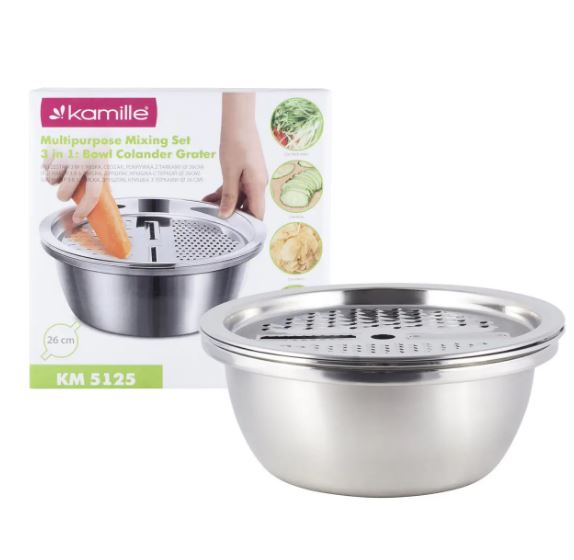 Kamille KM-5125 3-in-1 bowl set