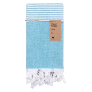 Рушник Ardesto SPA 90х180 см, 100% бавовна, аква ART2690AQ