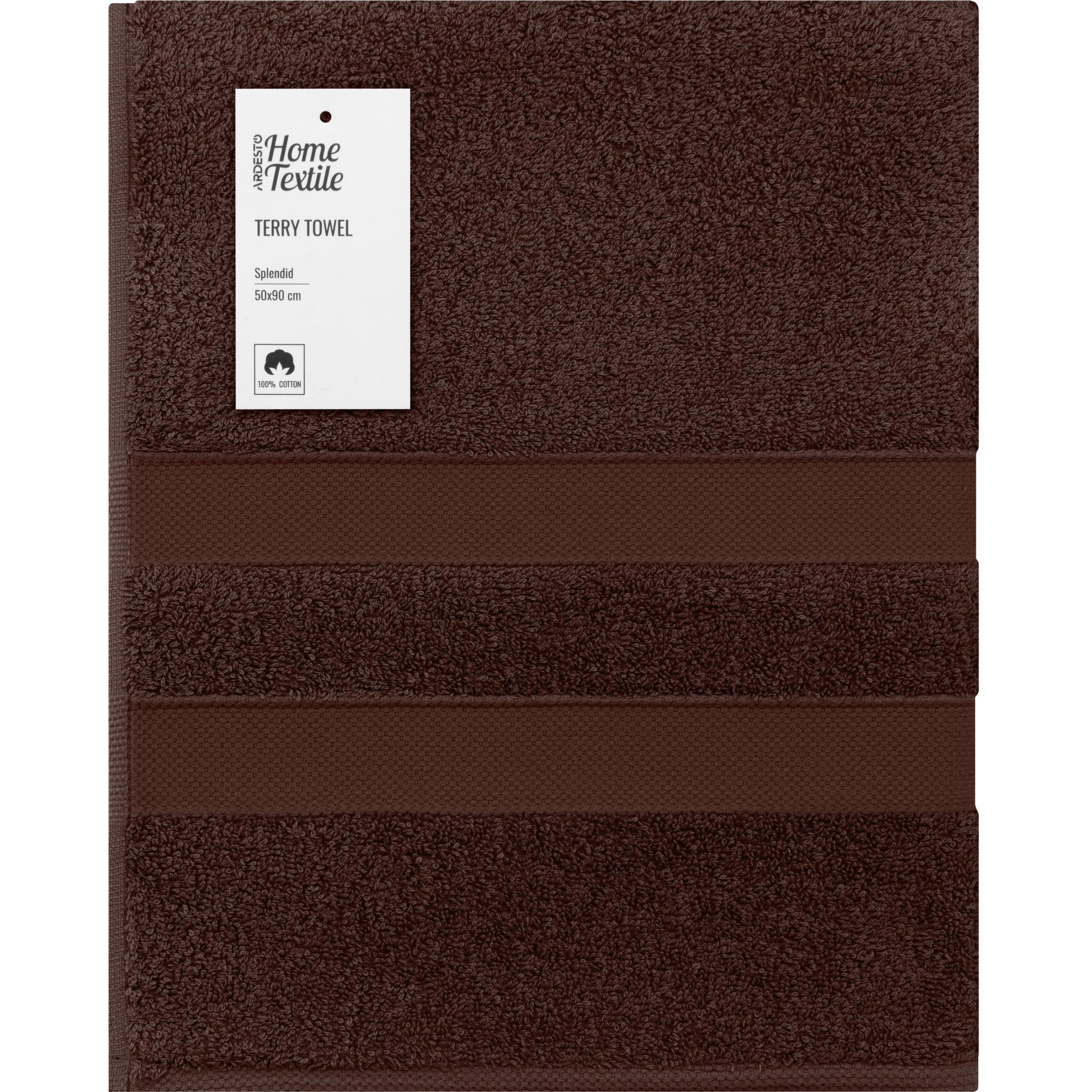 Рушник махровий Ardesto Splendid 50х90 см ART2350BR