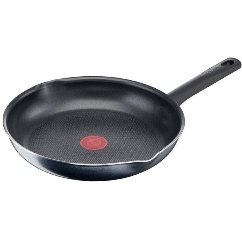 Tefal Family Day frying pan with lid, 26 cm, aluminum, Bakelite, glass, black B5660553UA - Image 3