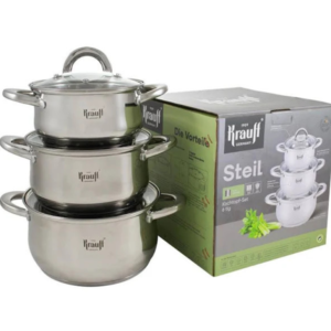 Набор кастрюль 6 пр. Krauff Steil 26-238-078