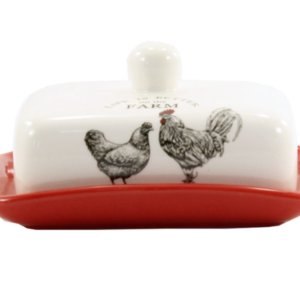 Ceramic oil dish 17 cm x 12.5 cm x 5.5 cm Interos Farm 00089119