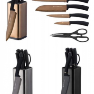 Edenberg 7-piece kitchen knife set on a stand EB-11026