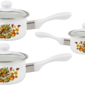 Edenberg 6-piece enamelled ladle set EB-12616