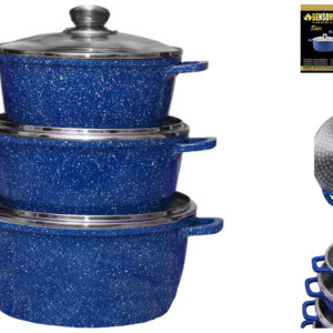 Set of pans with granite coating 6 items Benson BN-384