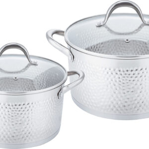 Set of stainless steel saucepans 4 ct. Benson BN-681