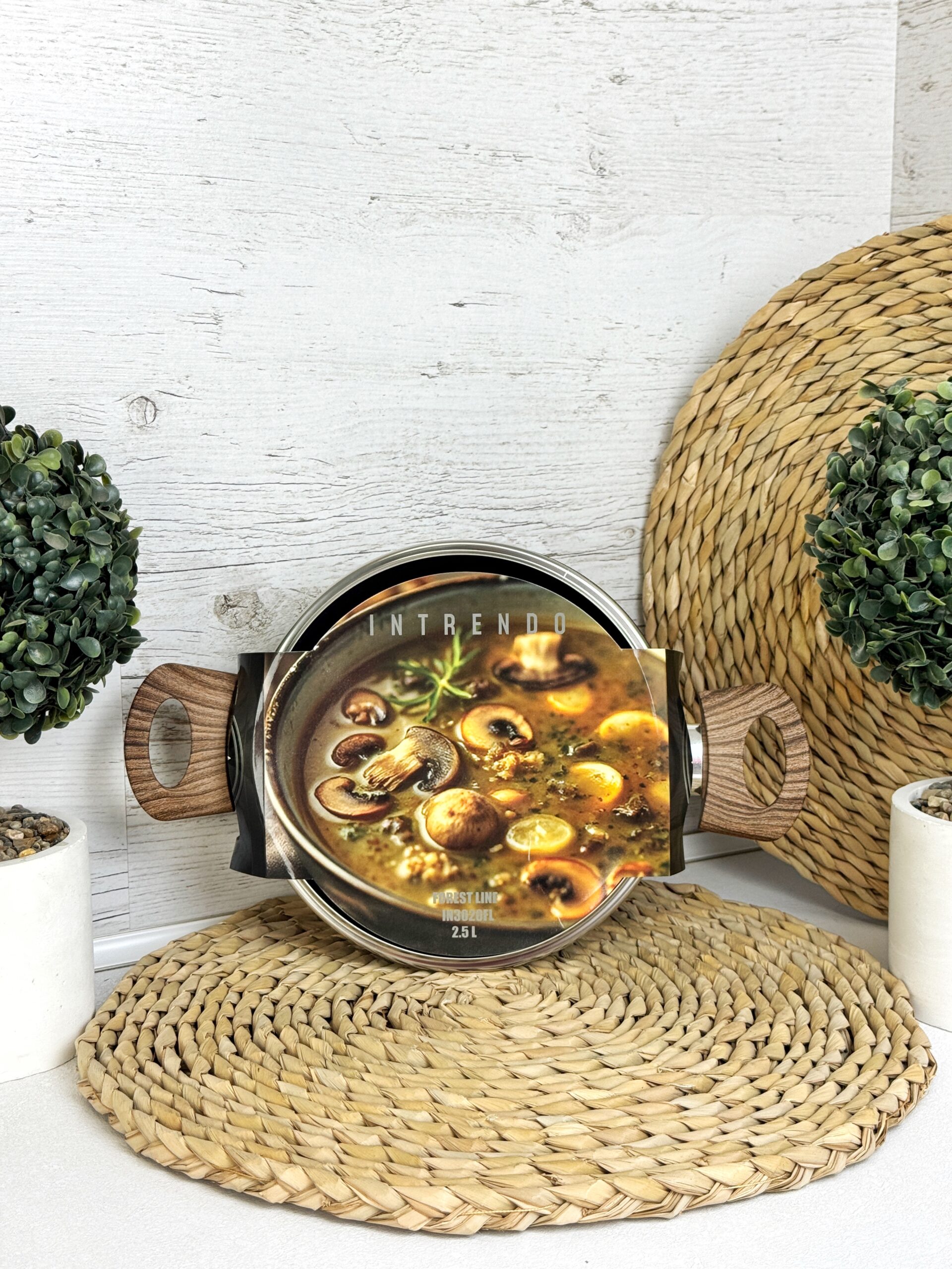 Intrendo Forest Line 8-piece dinnerware set IN9308FL - Image 8