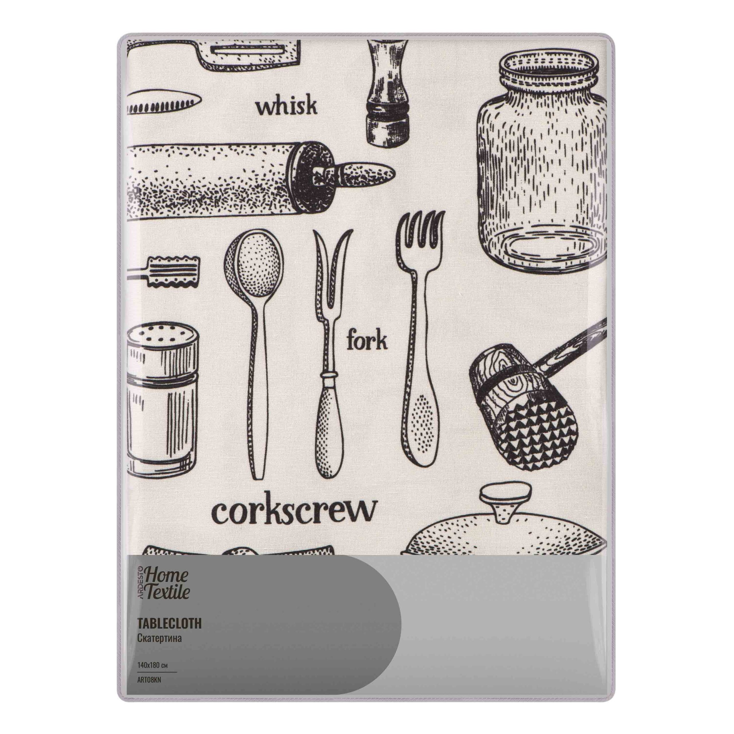 Скатерть Ardesto Kitchen 140х180 см ART08KN — изображение 2
