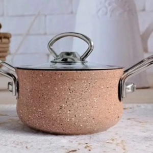 Кастрюля со стеклянной крышкой 1.5 л OMS 3112S-16-1,5л-Brown