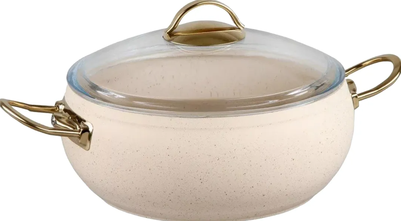 2 litre saucepan OMS 3141-IND-18-2л-Ivory